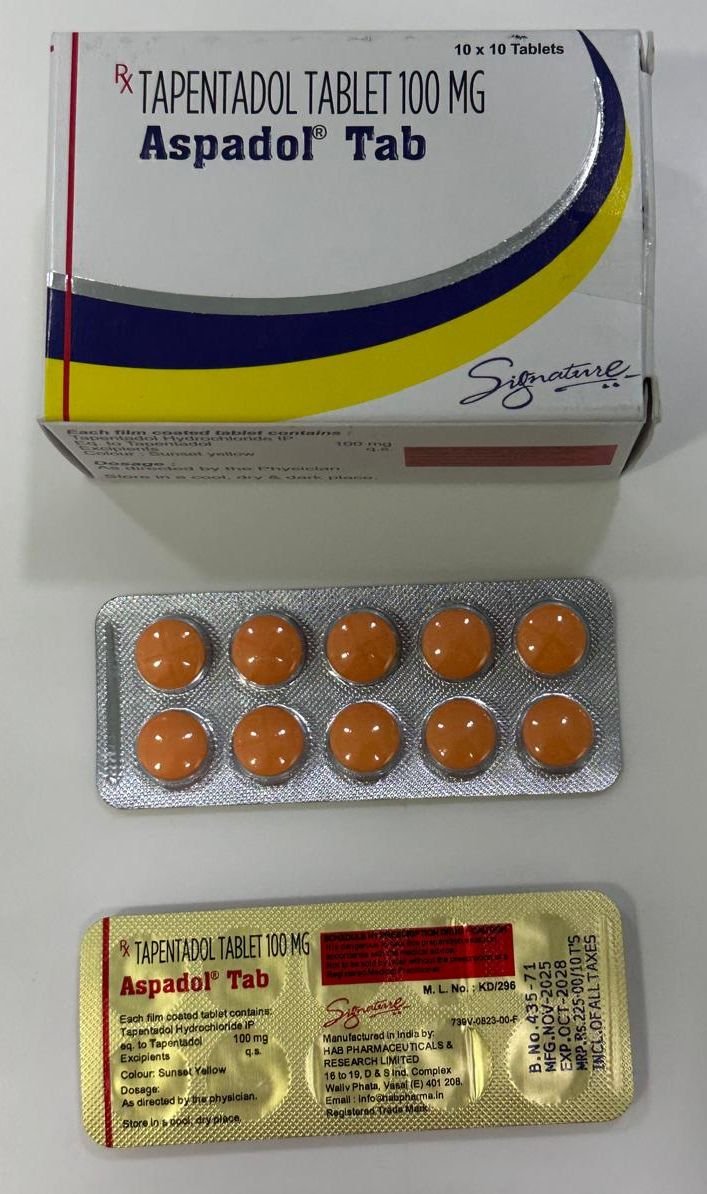 Tapentadol 100mg (ASPADOL)